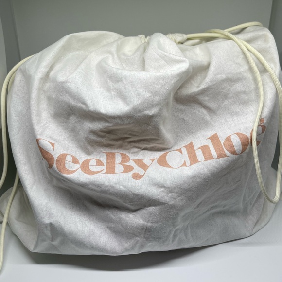 NWT See By Chloe JOAN Leather Shoulder Bag CROSSBODY Brown MSRP$700 - Picture 11 of 12